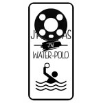 Coque pour honor magic4 pro - j peux pas j ai water polo 1 - silicone - noir