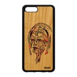 Coque honor view 10 v10 bois silicone femme dessin animal cadeau fete des meres