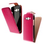Coque housse etui clapet samsung galaxy core 4g lite g386f - rose Coque housse etui clapet samsung galaxy core 4g lite g386f - rose