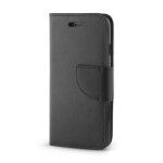 Coque housse etui folio portefeuille fancy pour sony xperia 10 plus noir