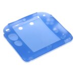 Coque housse etui protection en silicone bleu pour nitendo 2ds jeu console