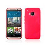 Coque / housse htc one m9 - tpu sline design semi rigide - rose