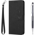 Coque housse iphone 14 / iphone 13 6. 1 flip case cuir pu leather flip support slot de carte rabat protecteur ...