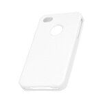 Coque housse silicone blanc pour iphone 4s