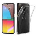 Coque pour htc desire 22 pro 5g - housse etui silicone gel fine + film ecran - transparent tpu