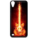 Coque htc desire 530 - blazing guitare - noir