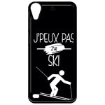 Coque pour htc desire 530 - j peux pas j ai ski 2 - noir