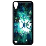 Coque htc desire 530 - manga one piece tete de mort - noir