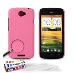 Coque htc one s - le pika rose silicone rigide (tpu) + 3 films Coque htc one s - le pika rose silicone rigide (tpu) + 3 films