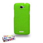 Coque htc one x - le pika vert silicone rigide (tpu)