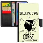 Coque huawei mate 20 cuir portefeuille j'peux pas j'vais en corse etui foot mobile a clapet portable ...
