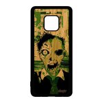 Coque pour huawei mate 20 pro bois silicone zombie squelette mort vivant 4g case