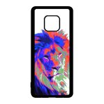 Coque huawei mate 20 pro silicone lion smartphone portable roi design unique animaux savane housse felin ...
