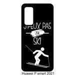 Coque huawei p smart 2021 - j peux pas j ai ski 2 - noir