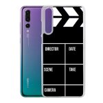 Coque pour huawei p20 - clap cin�ma