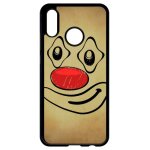 Coque huawei p20 lite - smiley clown nez rouge - noir