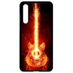 Coque huawei p20 pro - blazing guitare - noir