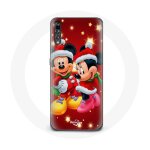 Coque pour huawei p20 pro mickey mouse et minnie mouse le jour de no�l