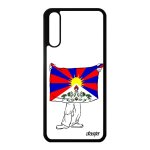 Coque huawei p20 silicone drapeau tibet tibetain 4g bouddha souple asie bouddhisme portable zen housse ...