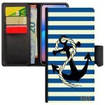 Coque huawei p30 pro simili cuir a rabat portefeuille ancre rayure de bateau rayé bleu noir aimantée ... Coque huawei p30 pro simili cuir a rabat portefeuille ancre rayure de bateau rayé bleu noir aimantée ...