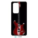 Coque pour huawei p40 pro - guitare red - noir