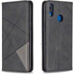 Coque pour huawei y7 2019, housse portefeuille en cuir etui de protection avec slim tpu silicone bumper ...