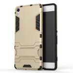 Coque hybrid duo pour sony xperia xa coloris gold