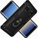 Coque hybride pour samsung galaxy note 8 - protection militaire antichoc et antirayures 2 - en - 1 (tpu ...