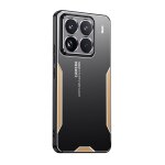 Coque hybride tpu m�tal pour xiaomi 15 pro blade, or