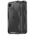 Coque int�grale pour iphone 17e etanche ip68 avec dragonne assortie redpepper noir