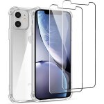 Coque pour iphone 11 antichoc 2 verres tremps coque compatible iphone 11 anti - choc bumper ultra slim ...