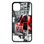 Coque pour iphone 11 - london vintage - noir