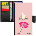 Coque iphone 11 portefeuille visage femme de protection personnalis glamour 256 go antichoc rose abstrait ...
