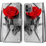 Coque pour iphone 11 pro (5, 8 pouces), etui en cuir pu portefeuille housse coque avec 360 degres silicone ...