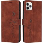 Coque pour iphone 11 pro (5, 8 pouces), etui housse en cuir pu premium iphone 11 pro (5, 8 pouces), magnetique ...