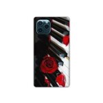 Coque renforc�e pour iphone 11 pro max (6, 5) musique rose piano