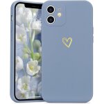 Coque compatible avec iphone 11, coque pour iphone 11 silicone antichoc housse ?tui motif de coeur d'amour ...