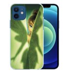 Coque pour iphone 12 - f�e clochette feuille