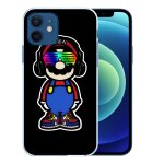 Coque pour iphone 12 - mario tag Coque pour iphone 12 - mario tag