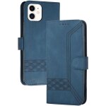 Coque compatible avec iphone 12 mini (5. 4 pouce), anti - choc housse en cuir premium flip case portefeuille ...