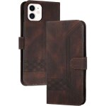 Coque compatible avec iphone 12 mini (5. 4 pouce), anti - choc housse en cuir premium flip case portefeuille ...
