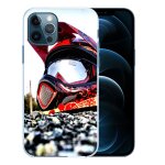 Coque pour iphone 12 pro - casque moto cross