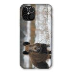 Coque renforc�e pour iphone 12 / 12 pro chasse sanglier neige