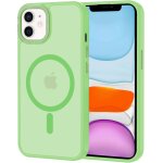 Coque pour iphone 12 / 12 pro magn�tique compatible avec magsafe, etui mat translucide minimaliste, pc ...