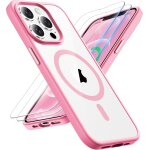 Coque pour iphone 12 pro max avec 2 verre tremp�, compatible avec mag safe, protection antichoc etui ...