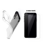Coque iphone 12 pro max + 4 verre tremp� vitre de protection ghl tech