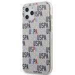 Coque pour iphone 12 pro max assn logo mania ultra rsistant elgant u. s polo blanc / gris