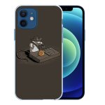Coque pour iphone 12 - tapette souris indiana jones