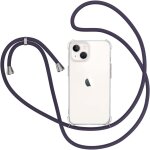 Coque pour iphone 13 avec cordon, etui avec collier - tour de cou laniere en corde - transparente silicone ...