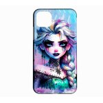 Coque pour iphone 13 mini princesse disney rock elsa la reine des neiges 10074